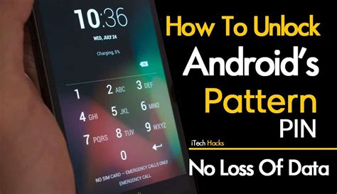 What can you do if you forgot the PIN, pattern or password.